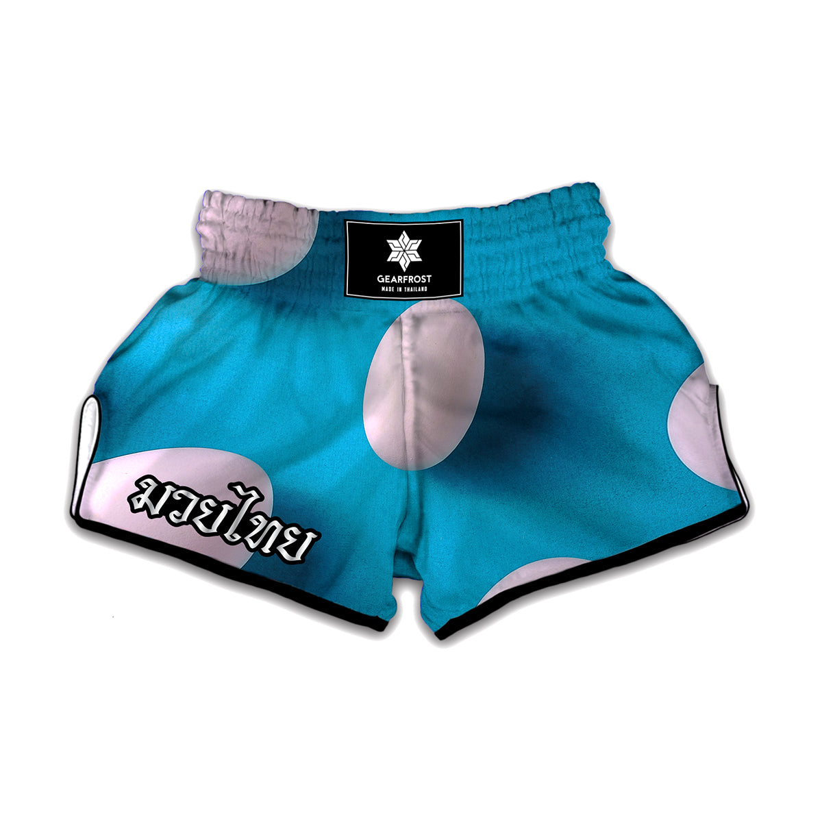 Eggs Pattern Print Muay Thai Boxing Shorts