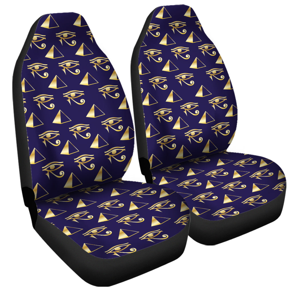 Egypt Eye Of Horus Pattern Print Universal Fit Car Seat Covers