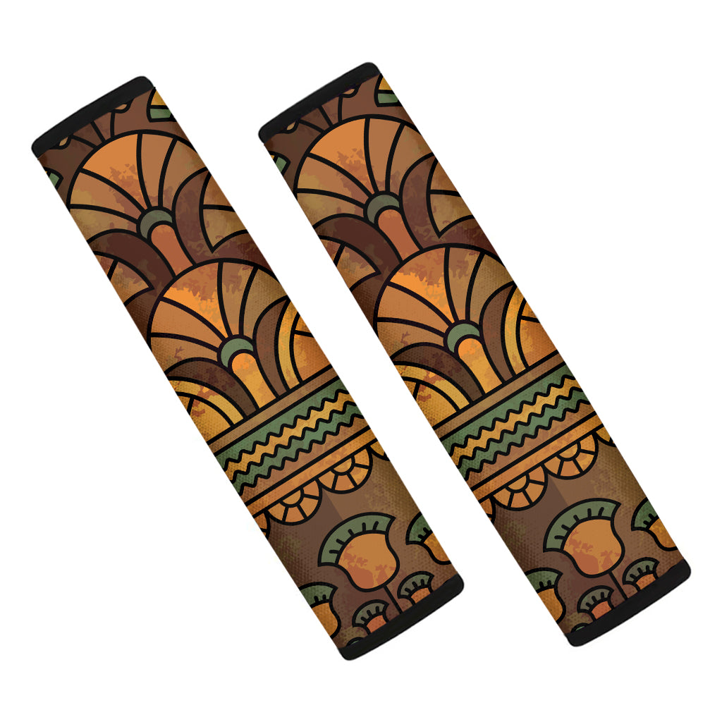 Egyptian Ethnic Pattern Print Car Seat Belt Covers