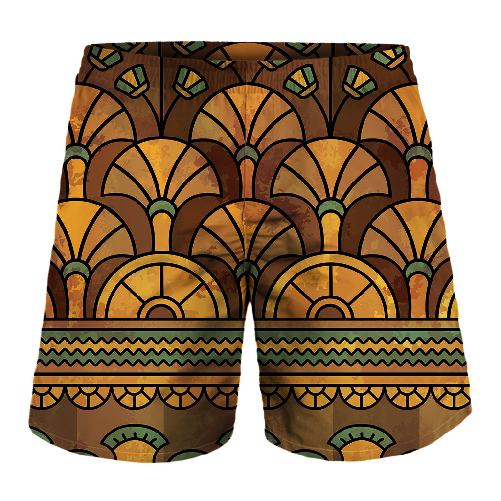 Egyptian Ethnic Pattern Print Men's Shorts