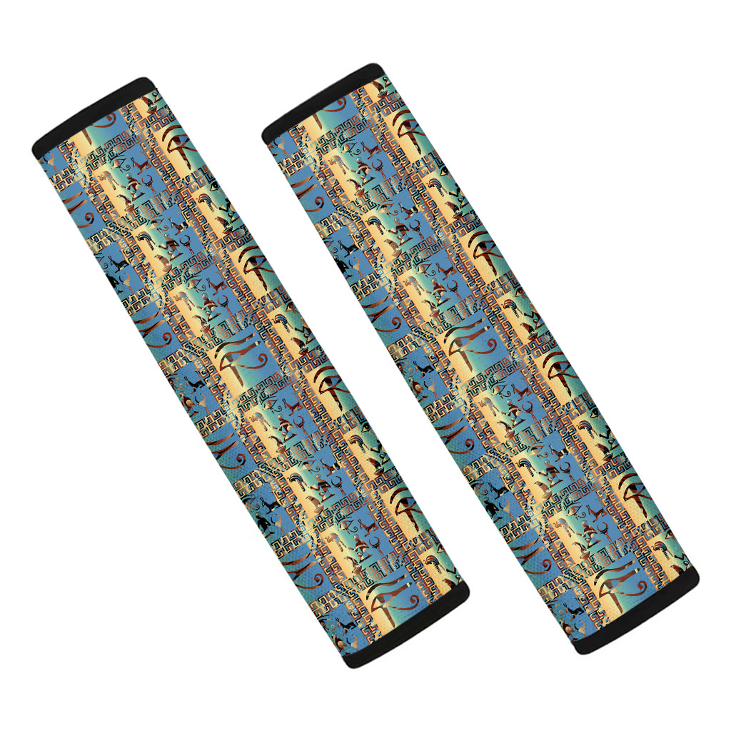 Egyptian Eye Of Horus Pattern Print Car Seat Belt Covers