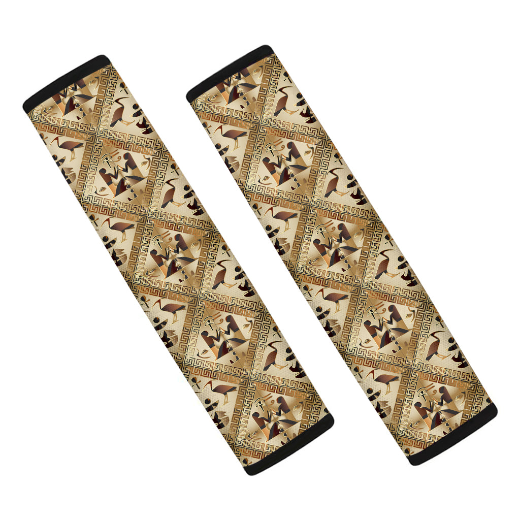 Egyptian Hieroglyphs Pattern Print Car Seat Belt Covers