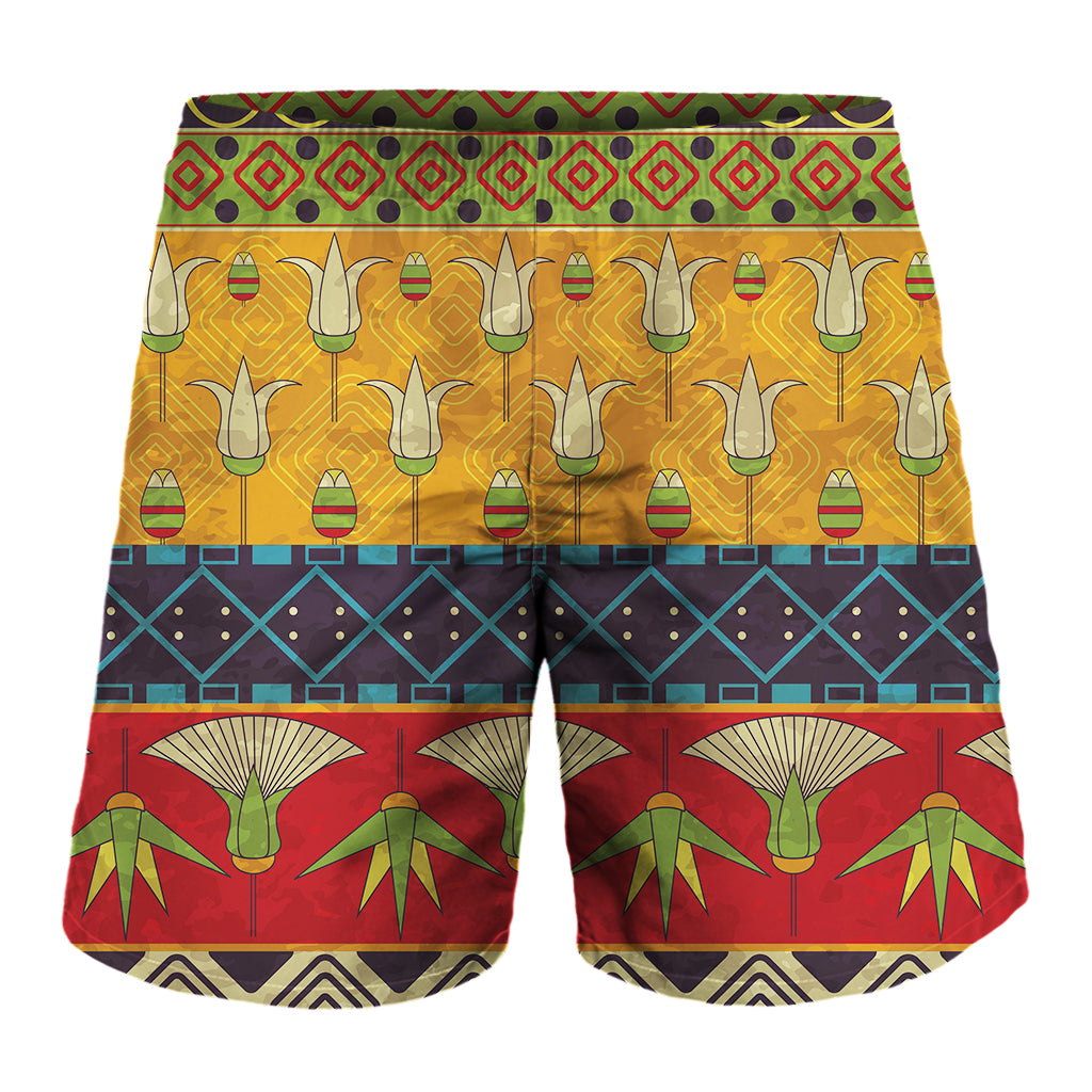 Egyptian Tribal Pattern Print Men's Shorts