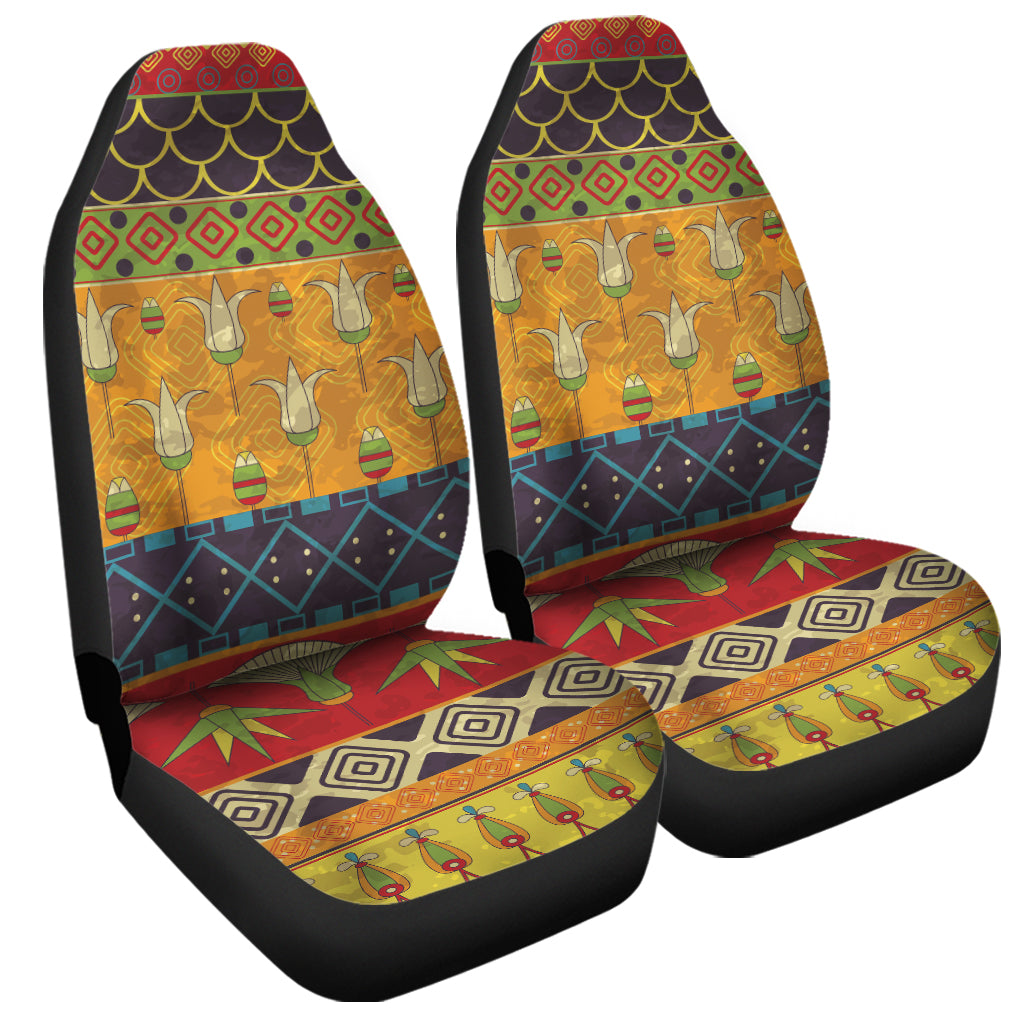 Egyptian Tribal Pattern Print Universal Fit Car Seat Covers