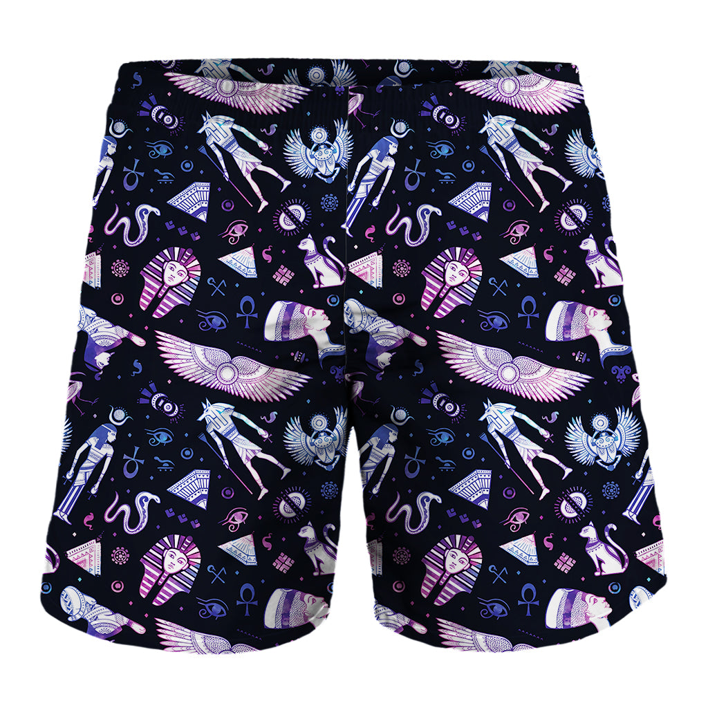 Egyptian Tribal Symbols Print Men's Shorts