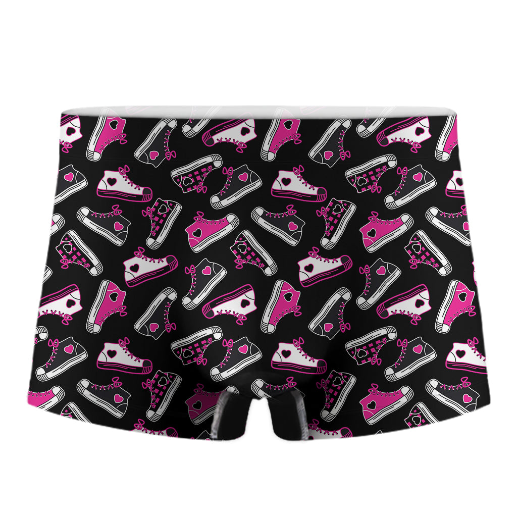 Emo Shoes Pattern Print Men's Boxer Briefs