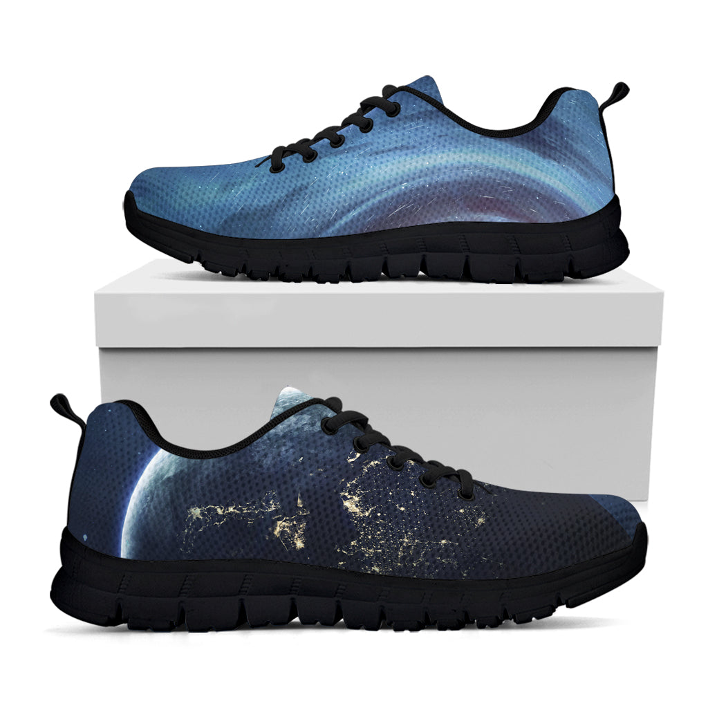 Endless Space Print Black Sneakers