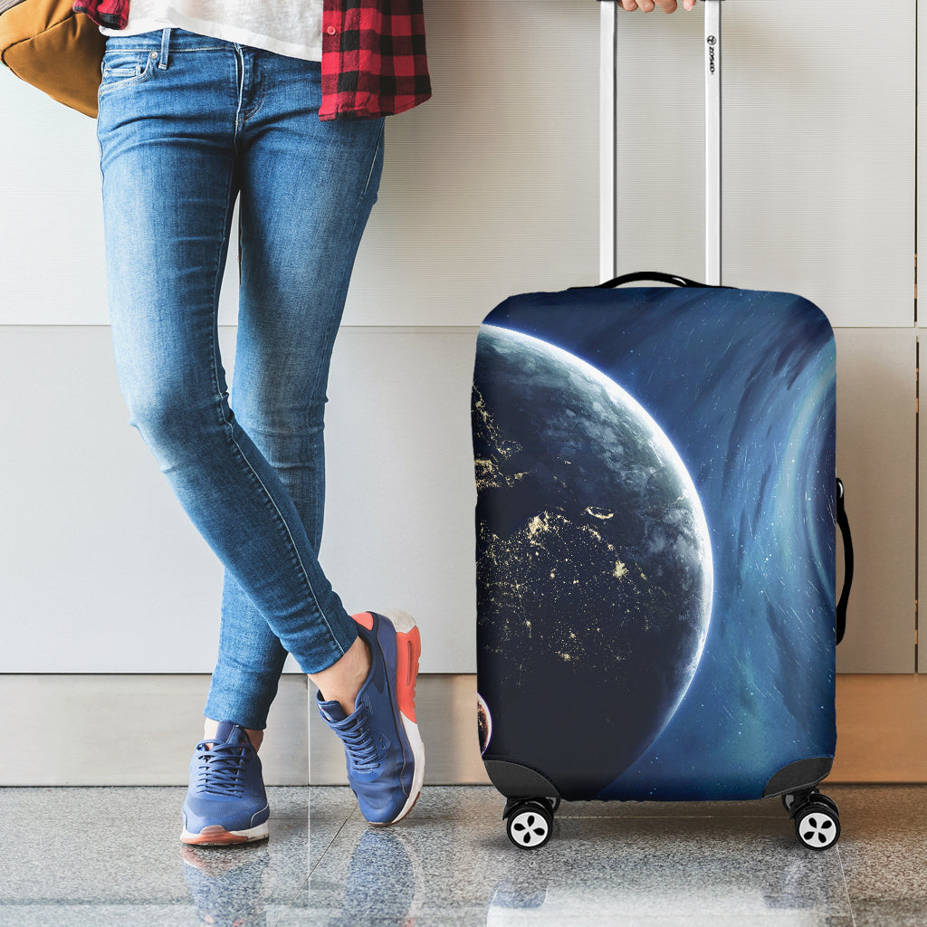 Endless Space Print Luggage Cover