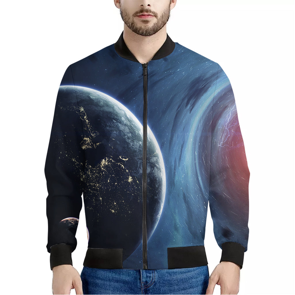 Endless Space Print Men's Bomber Jacket