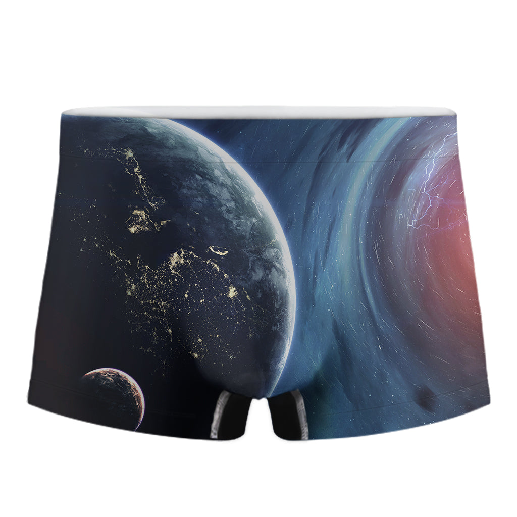 Endless Space Print Men's Boxer Briefs