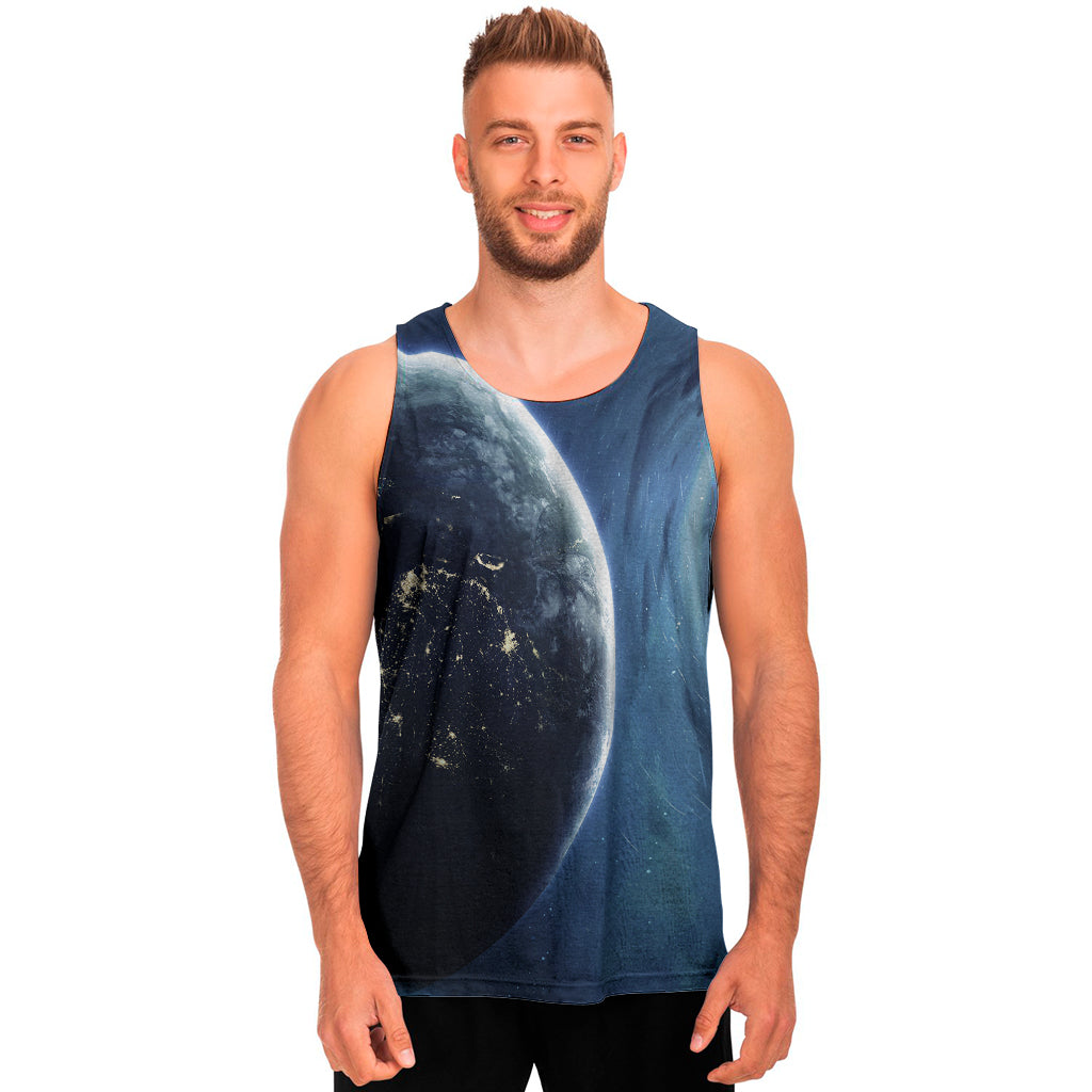 Endless Space Print Men's Tank Top