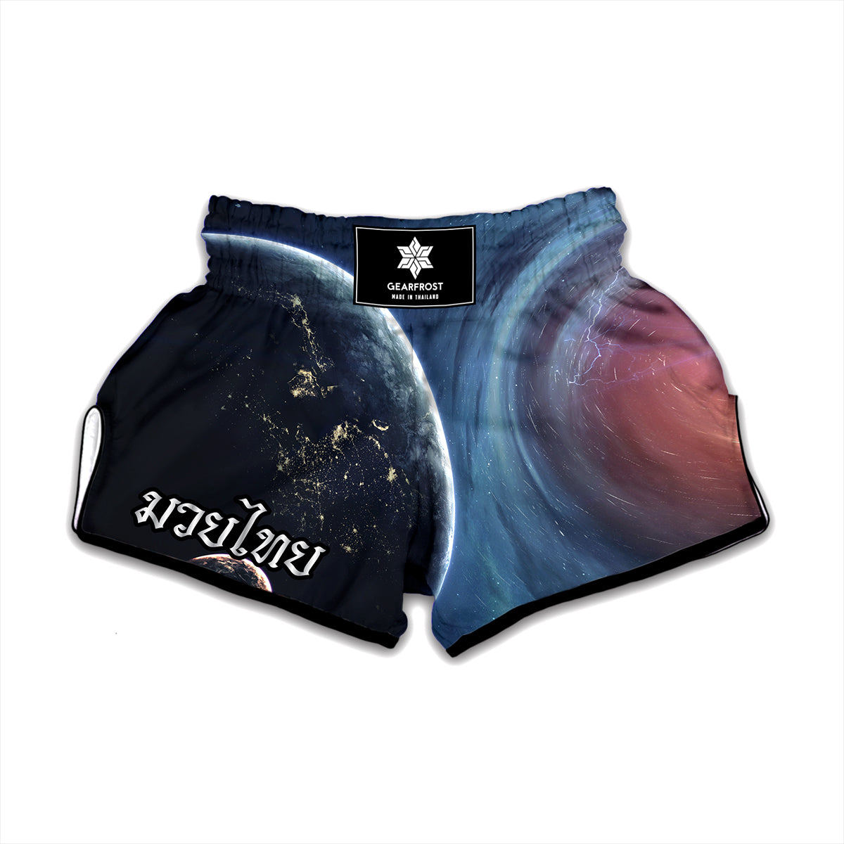 Endless Space Print Muay Thai Boxing Shorts