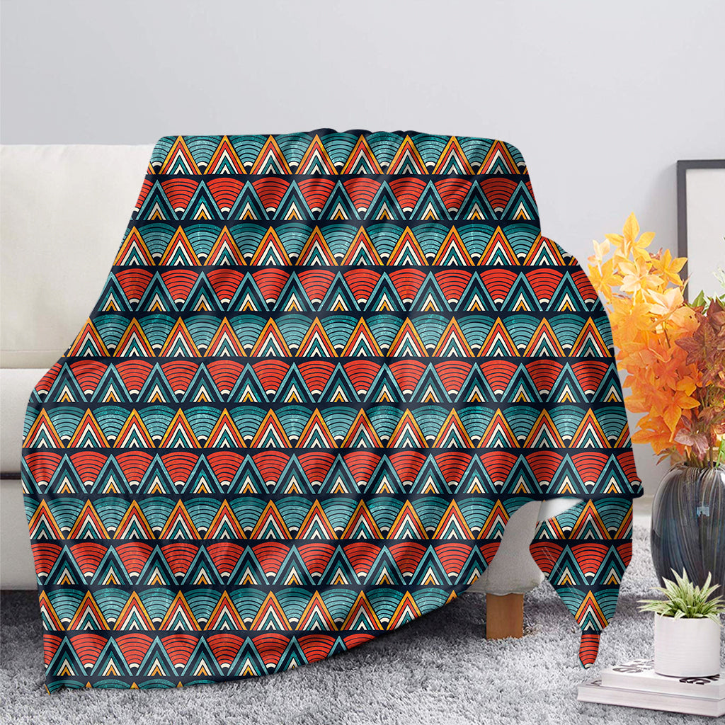 Ethnic African Inspired Pattern Print Blanket