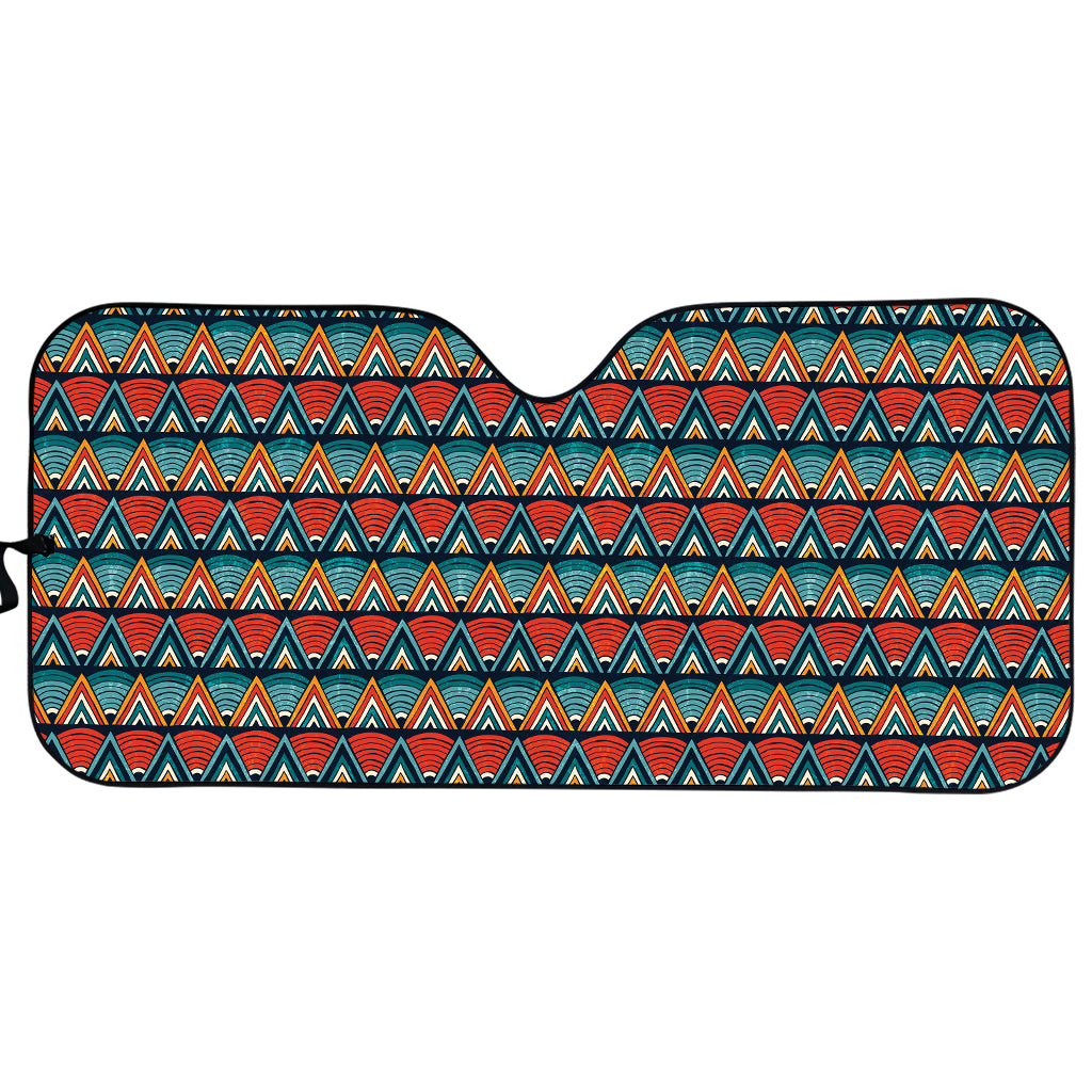 Ethnic African Inspired Pattern Print Car Sun Shade