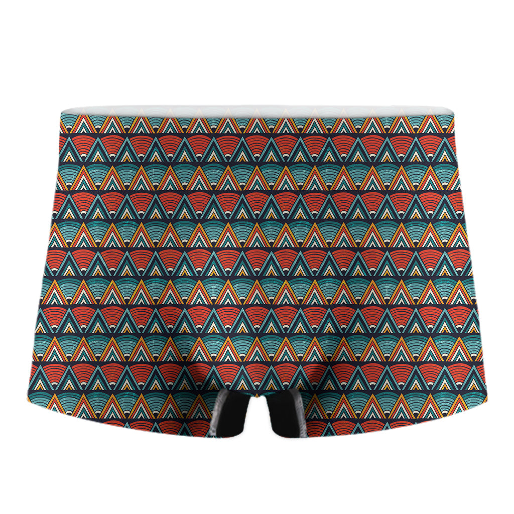 Ethnic African Inspired Pattern Print Men's Boxer Briefs