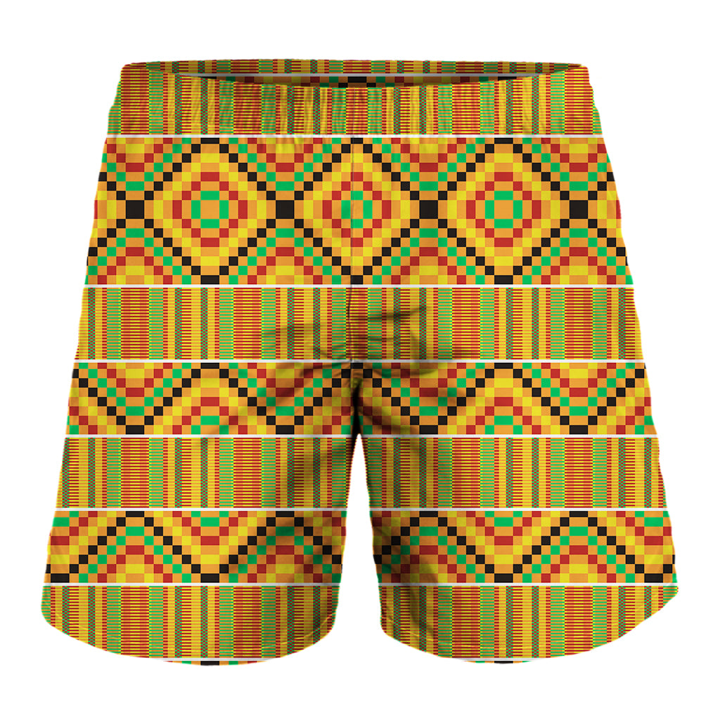 Ethnic Kente Pattern Print Men's Shorts