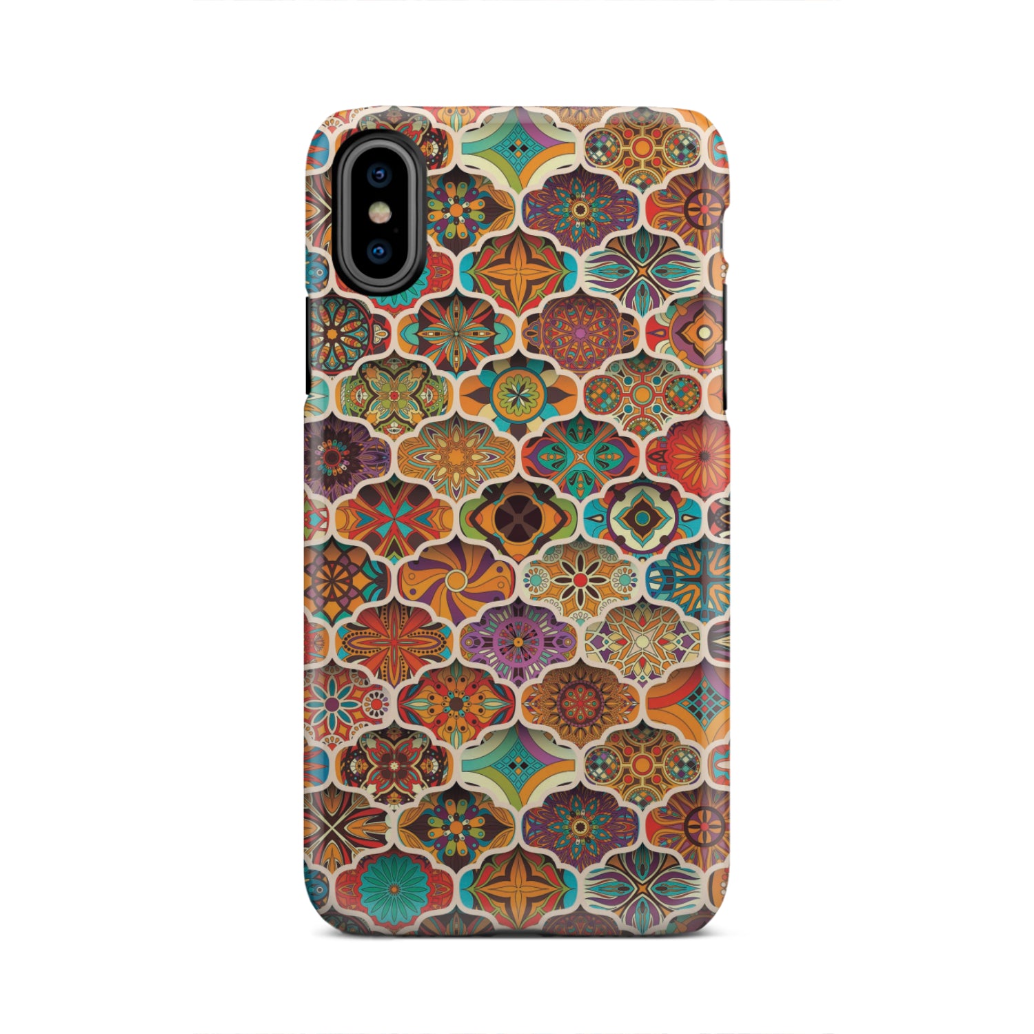 Ethnic Mandala Bohemian Pattern Print Tough Phone Case