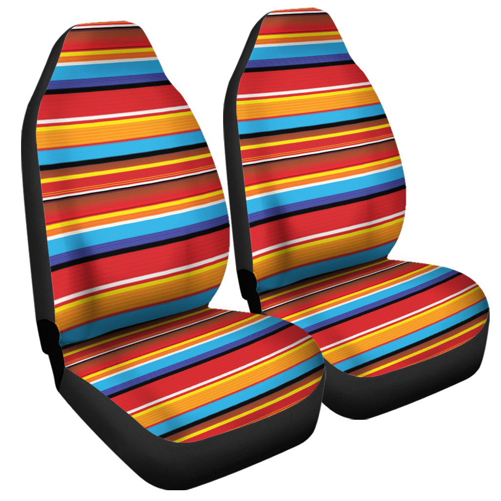 Ethnic Mexican Woven Pattern Print Universal Fit Car Seat Covers