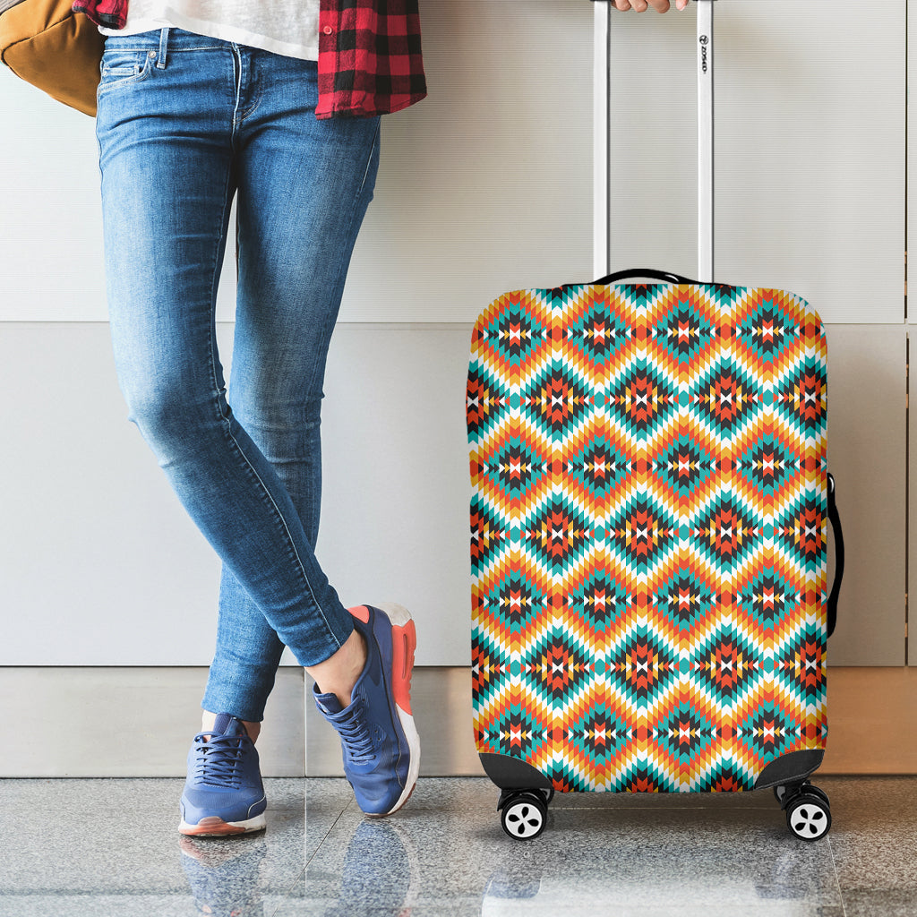 Ethnic Native American Pattern Print Luggage Cover