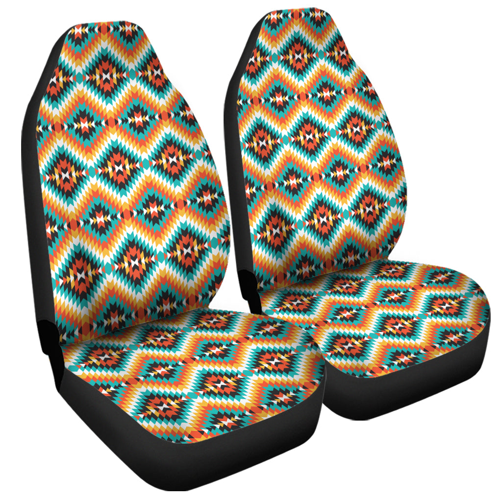 Ethnic Native American Pattern Print Universal Fit Car Seat Covers