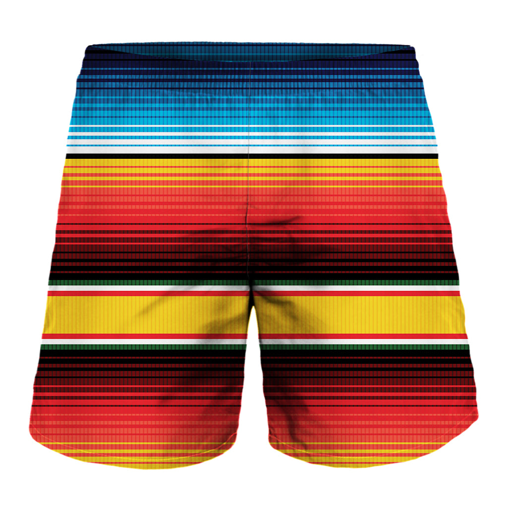 Ethnic Serape Blanket Pattern Print Men's Shorts