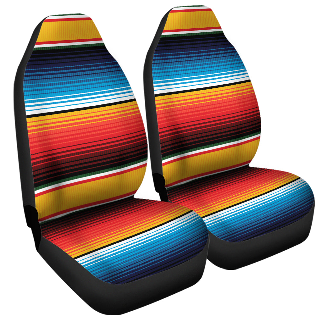 Ethnic Serape Blanket Pattern Print Universal Fit Car Seat Covers