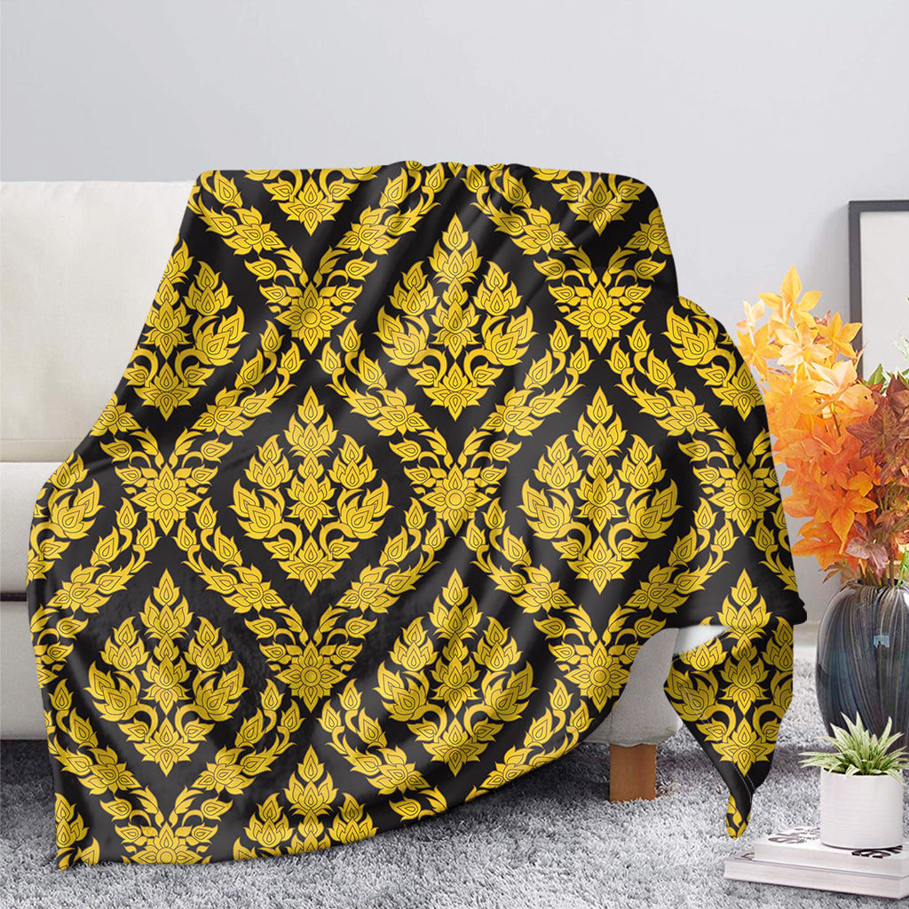 Ethnic Thai Pattern Print Blanket