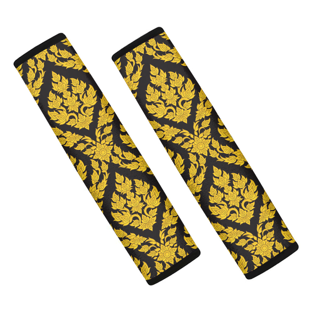 Ethnic Thai Pattern Print Car Seat Belt Covers