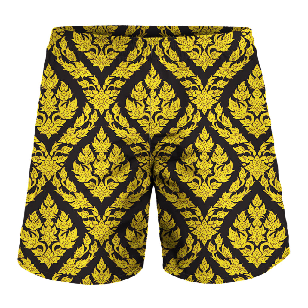 Ethnic Thai Pattern Print Men's Shorts