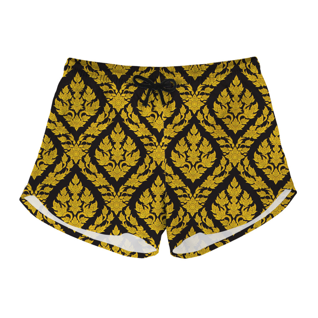 Ethnic Thai Pattern Print Women's Shorts