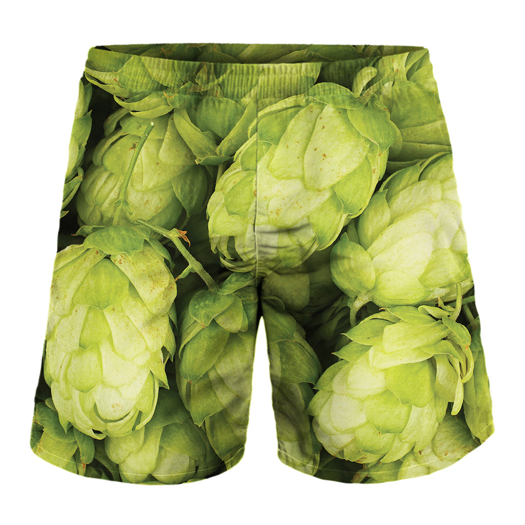 Fresh Hop Cone Print Men's Shorts