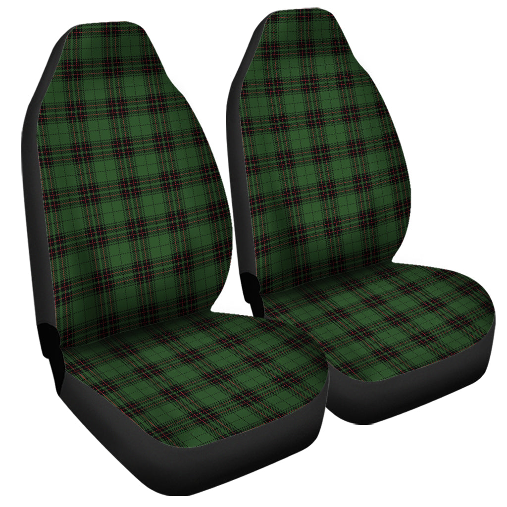 Green Black And Red Tartan Pattern Print Universal Fit Car Seat Covers