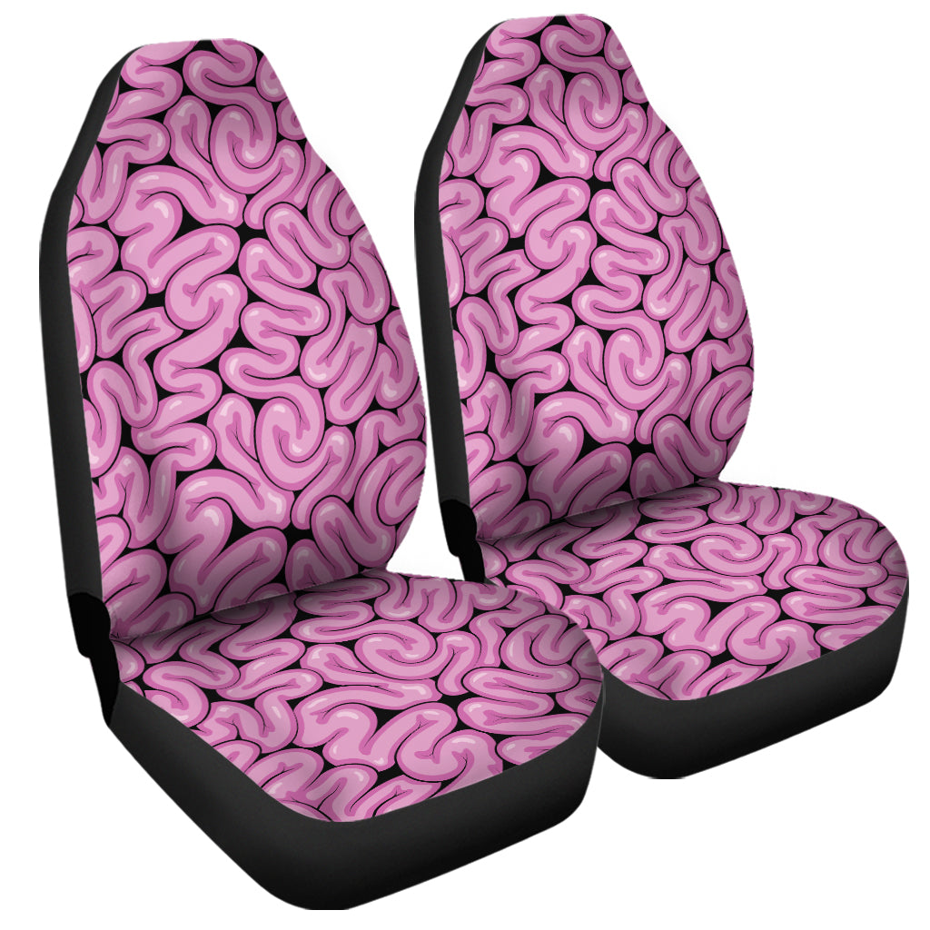 Halloween Brain Print Universal Fit Car Seat Covers