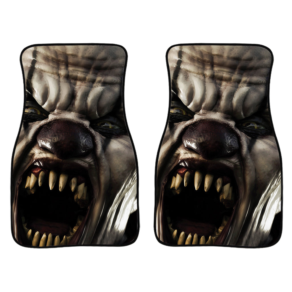 Halloween Clown Print Front Car Floor Mats