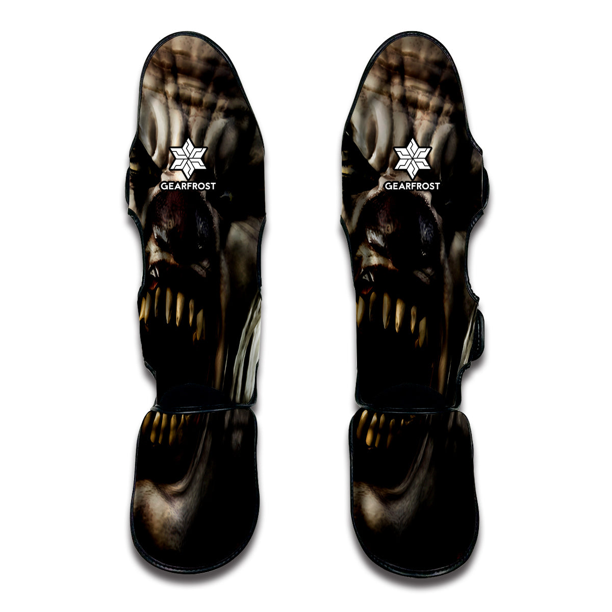 Halloween Clown Print Muay Thai Shin Guards