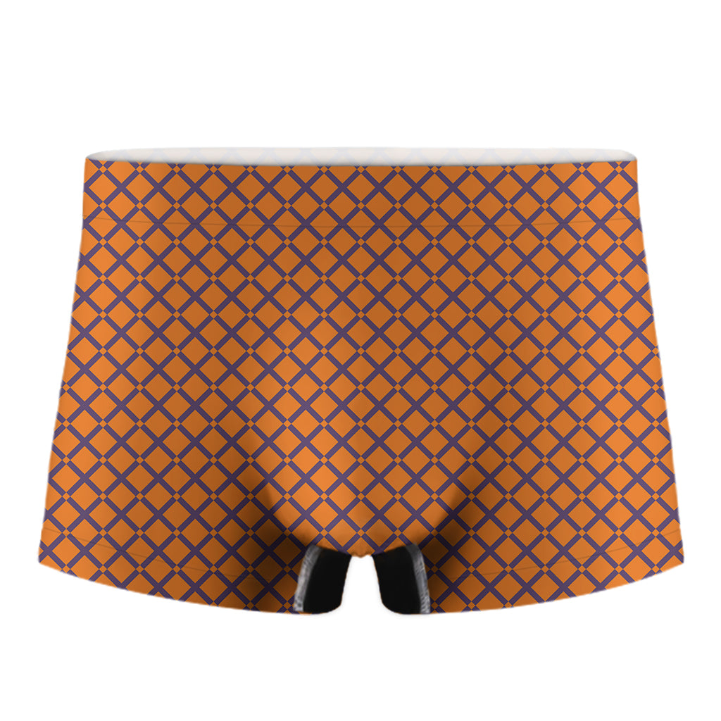 Halloween Cross Pattern Print Men's Boxer Briefs