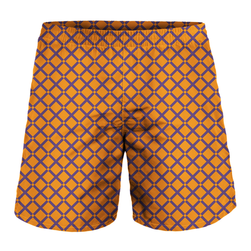 Halloween Cross Pattern Print Men's Shorts