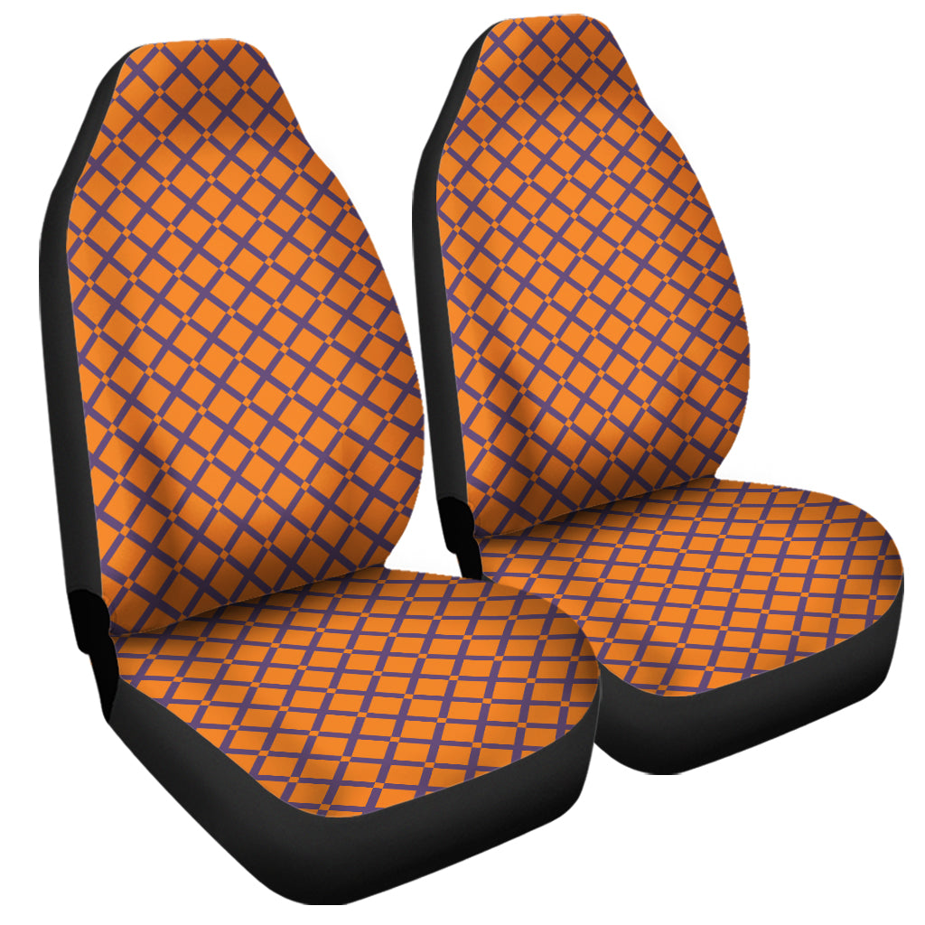 Halloween Cross Pattern Print Universal Fit Car Seat Covers