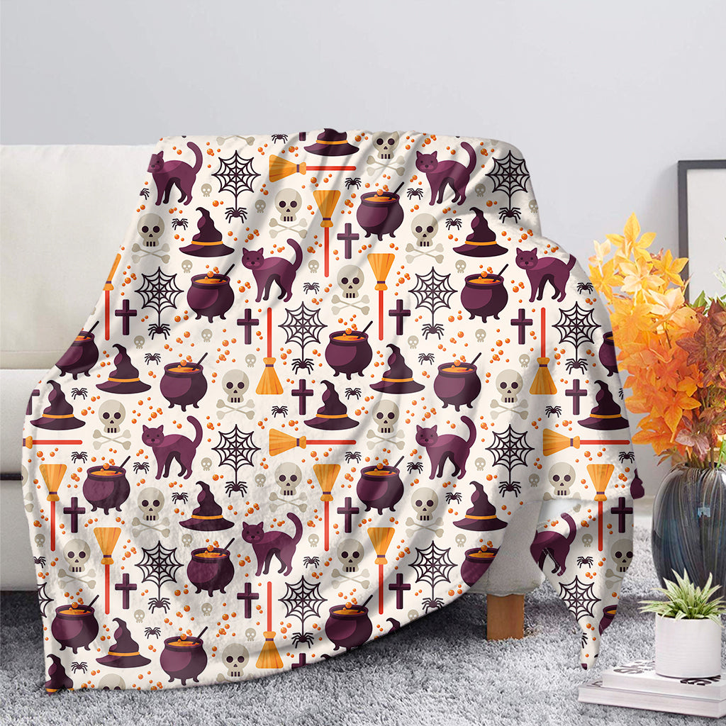 Halloween Festival Pattern Print Blanket