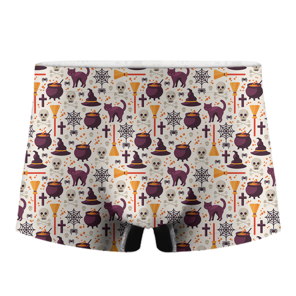 Halloween Festival Pattern Print Men's Boxer Briefs