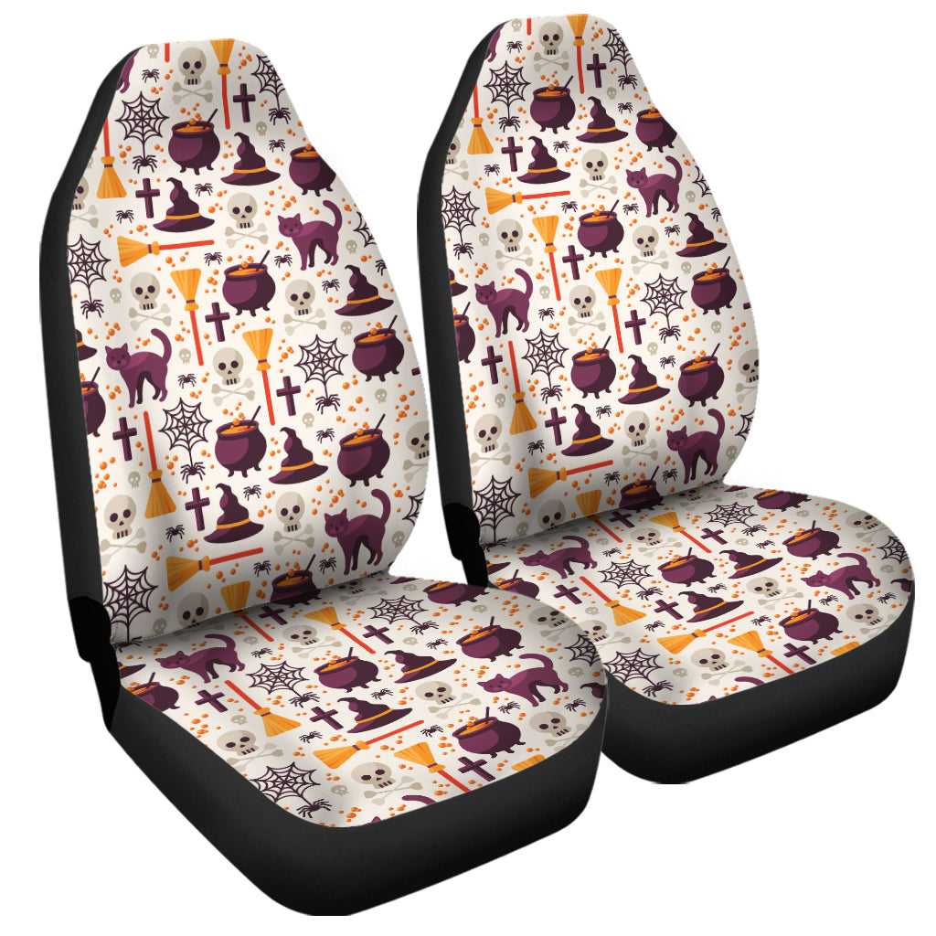 Halloween Festival Pattern Print Universal Fit Car Seat Covers