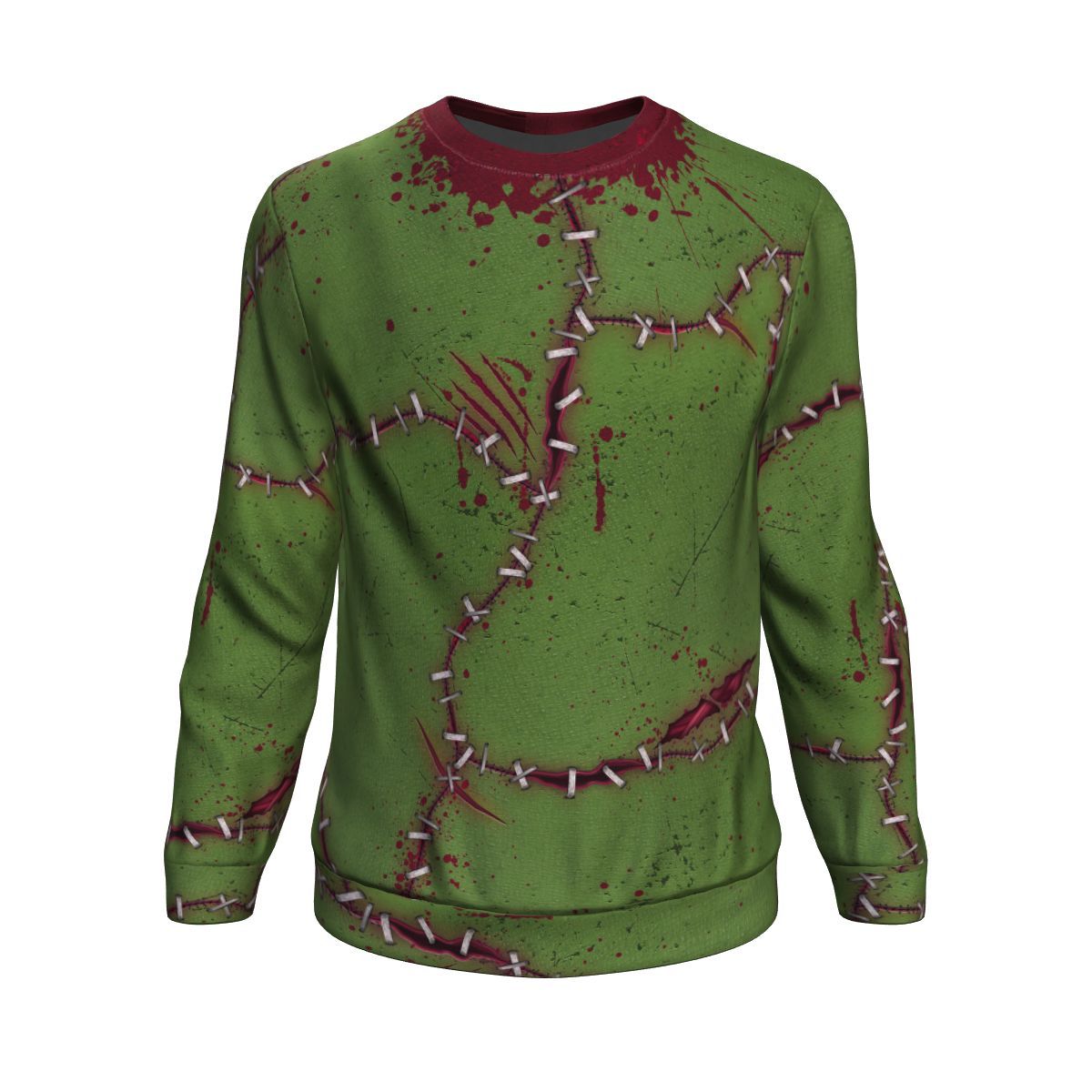 Halloween Frankenstein Inspired Crewneck Sweatshirt