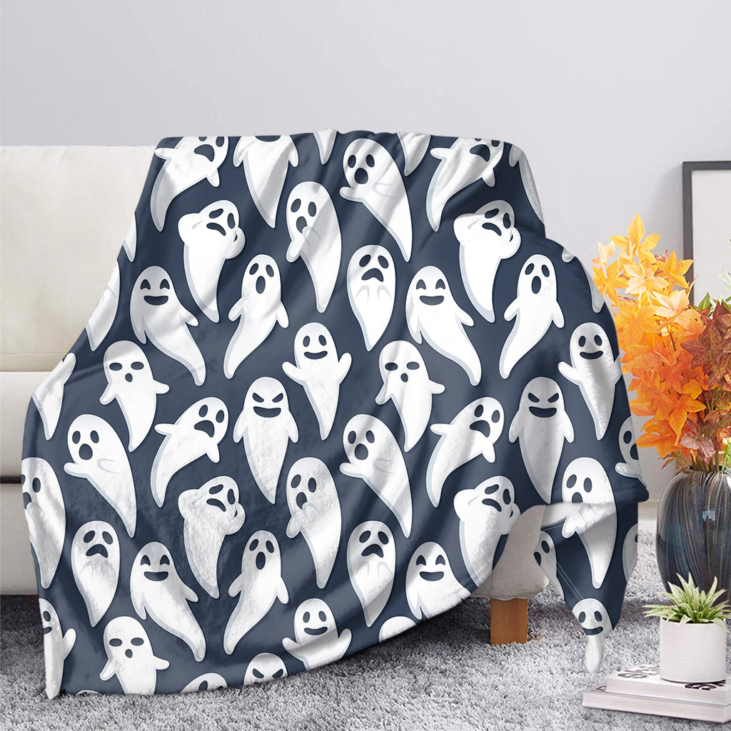 Halloween Ghost Pattern Print Blanket