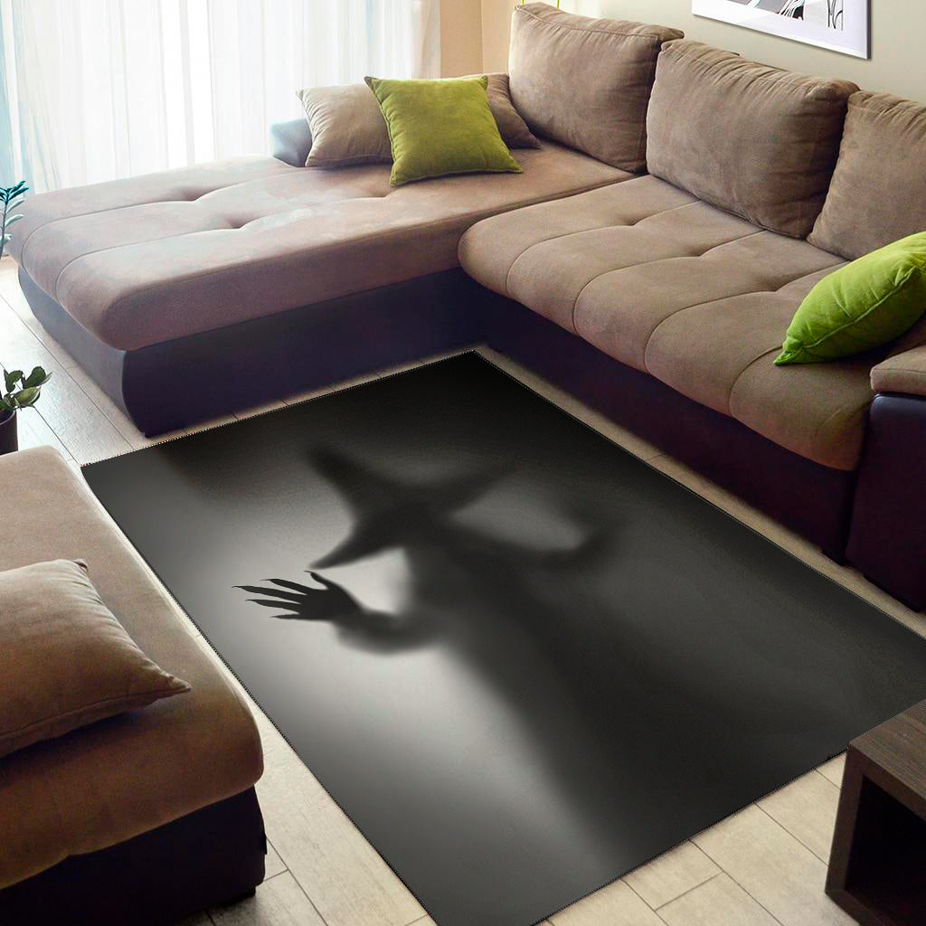 Halloween Horror Witch Print Area Rug