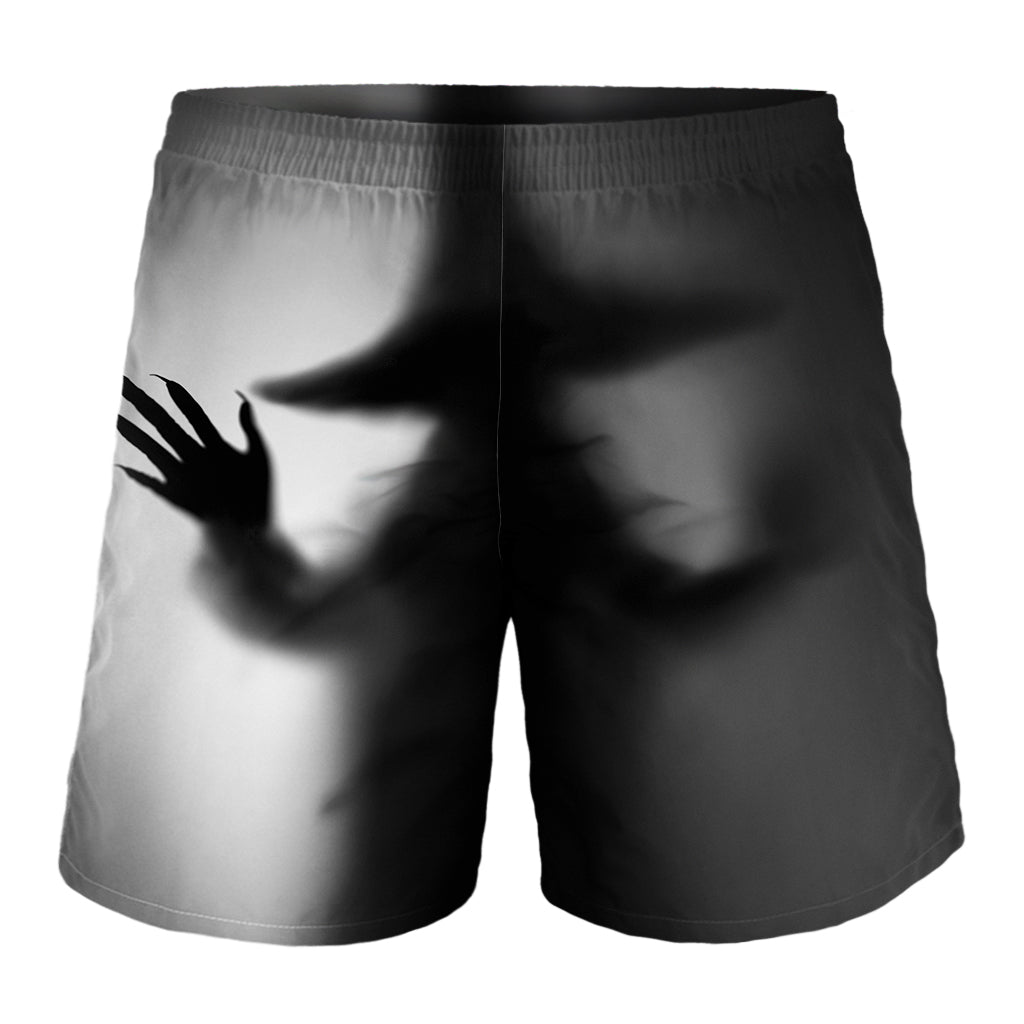 Halloween Horror Witch Print Men's Shorts