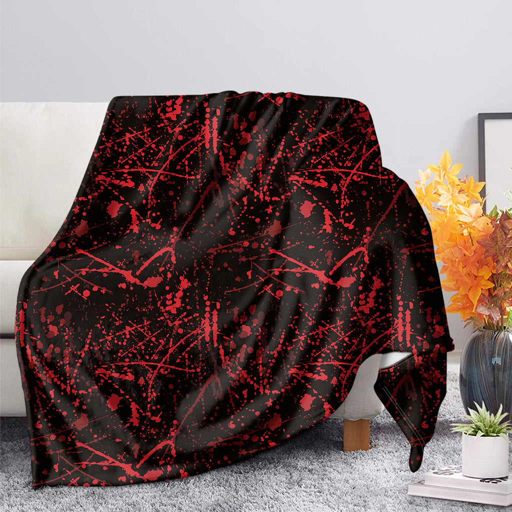 Halloween Red Blood Print Blanket