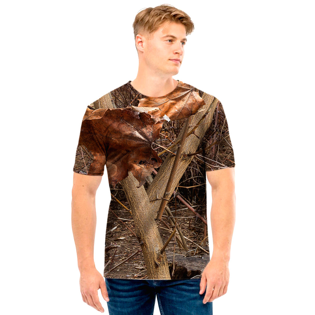Hunting Camo Pattern Print Men's T-Shirt