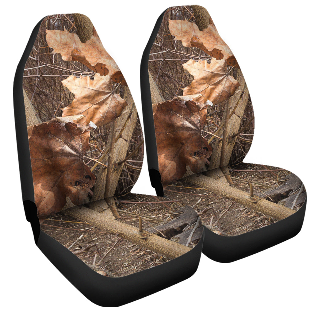 Hunting Camo Pattern Print Universal Fit Car Seat Covers
