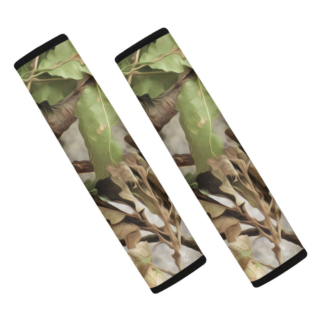 Hunting Camouflage Pattern Print Car Seat Belt Covers