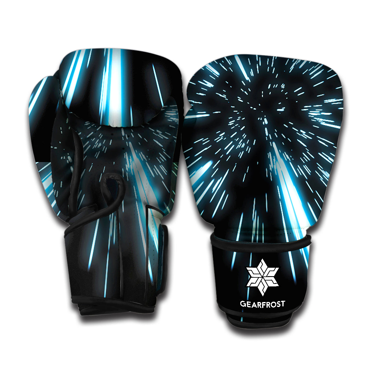 Hyperspace Lightspeed Print Boxing Gloves